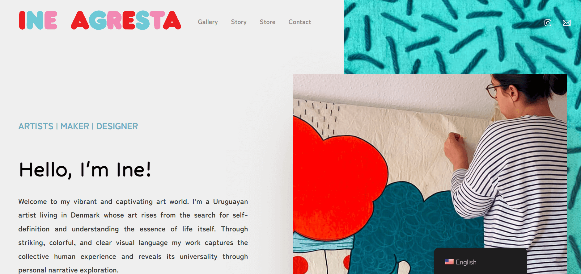 Ine Agresta homepage