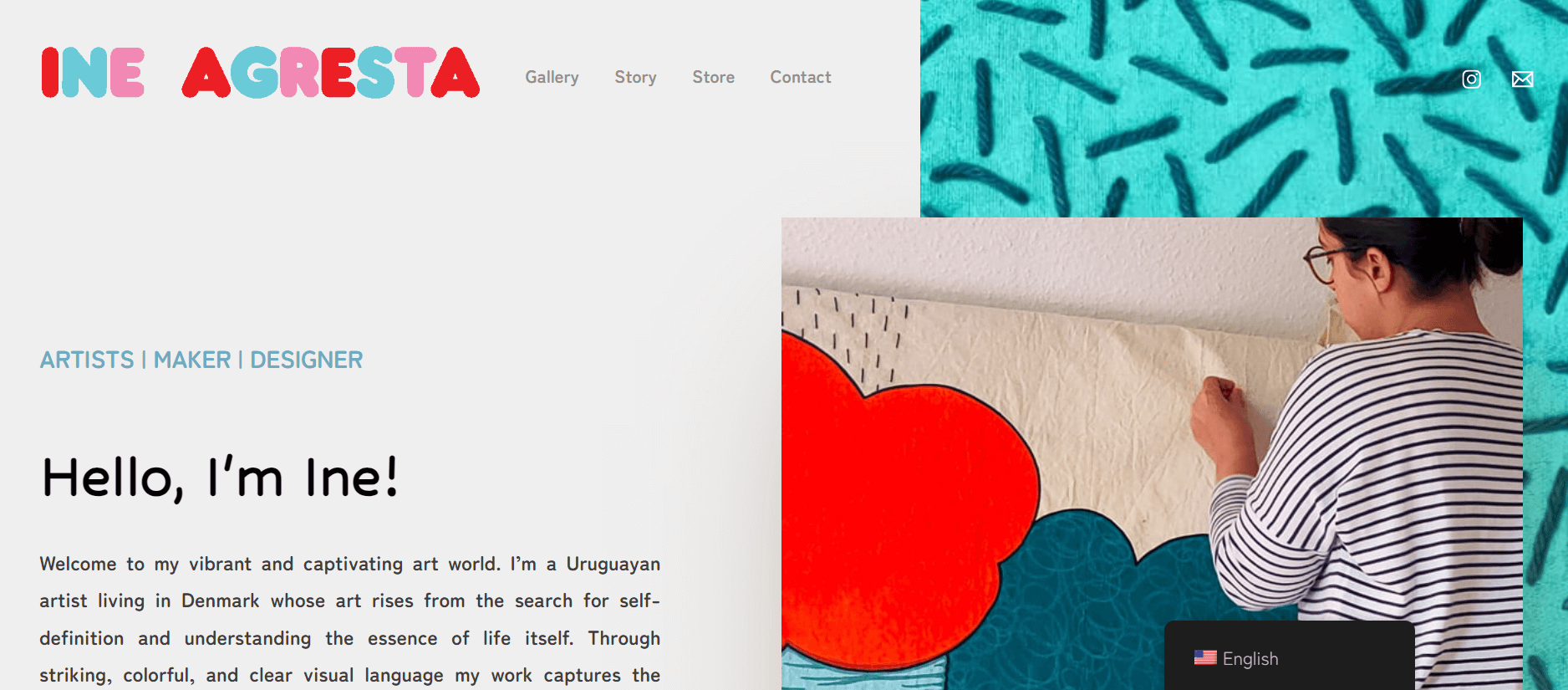 Ine Agresta Homepage