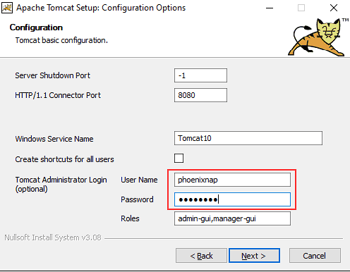 Installation process