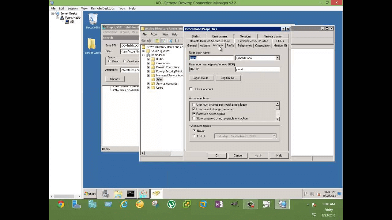  Enable Ad Recycle Bin 