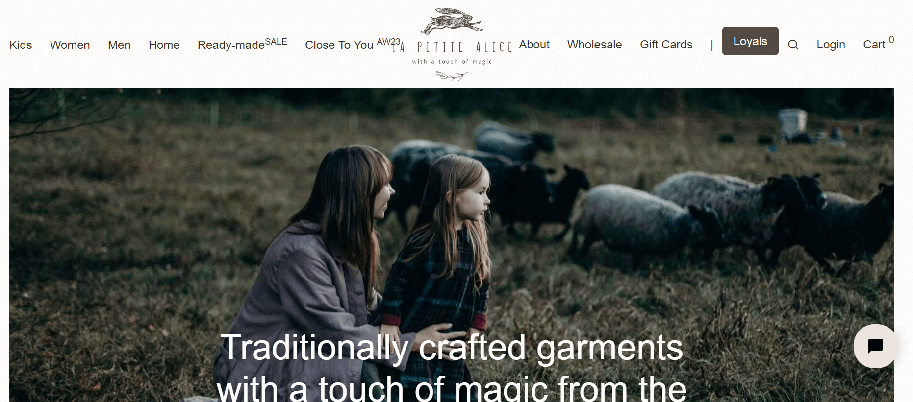 La Petite Alice homepage