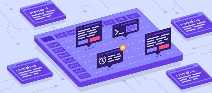 Crontab entries and restart cron schedules