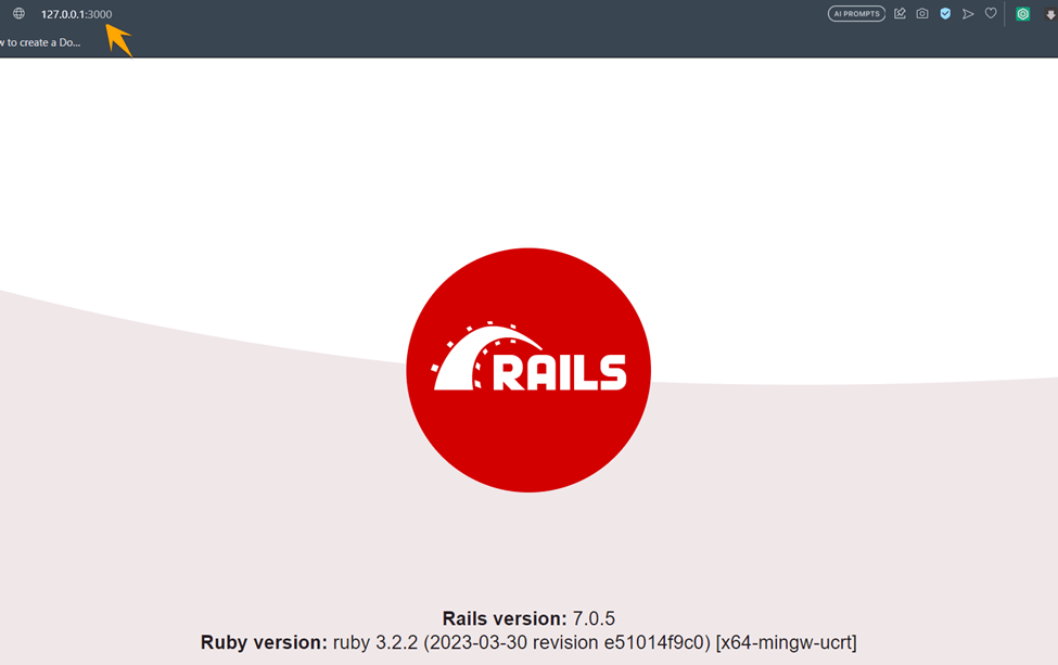 Rails application