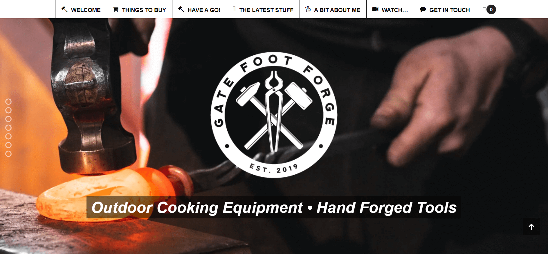 Gate Foot Forge homepage