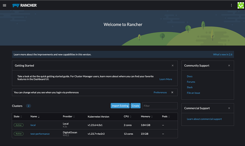 Rancher User friendly UI