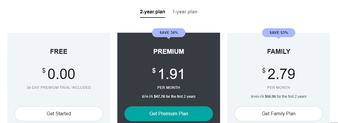 NordPass personal plan