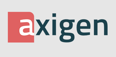 Axigen logo.