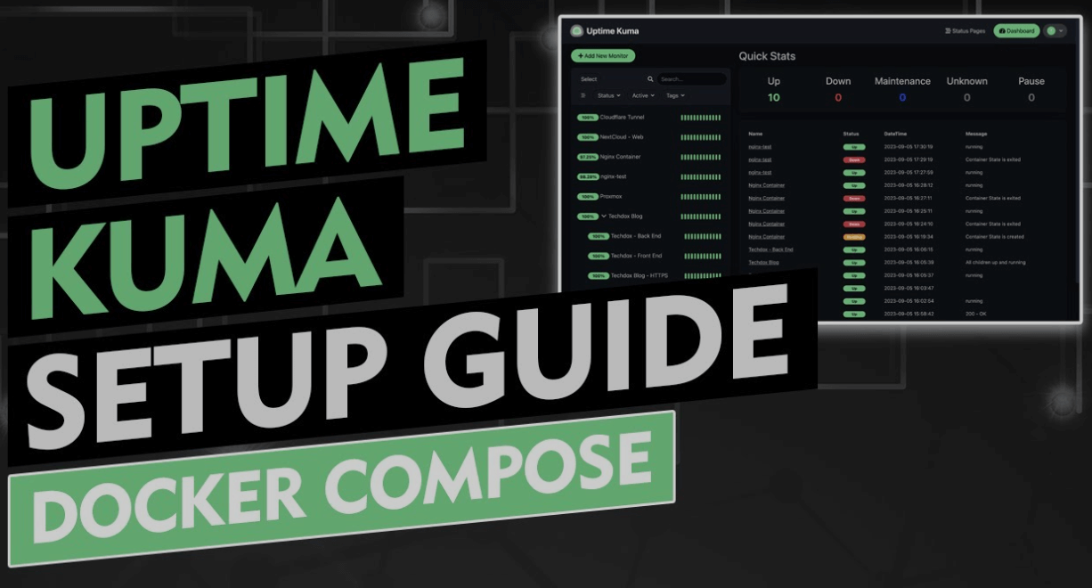 Uptime kuma simplify server performance management