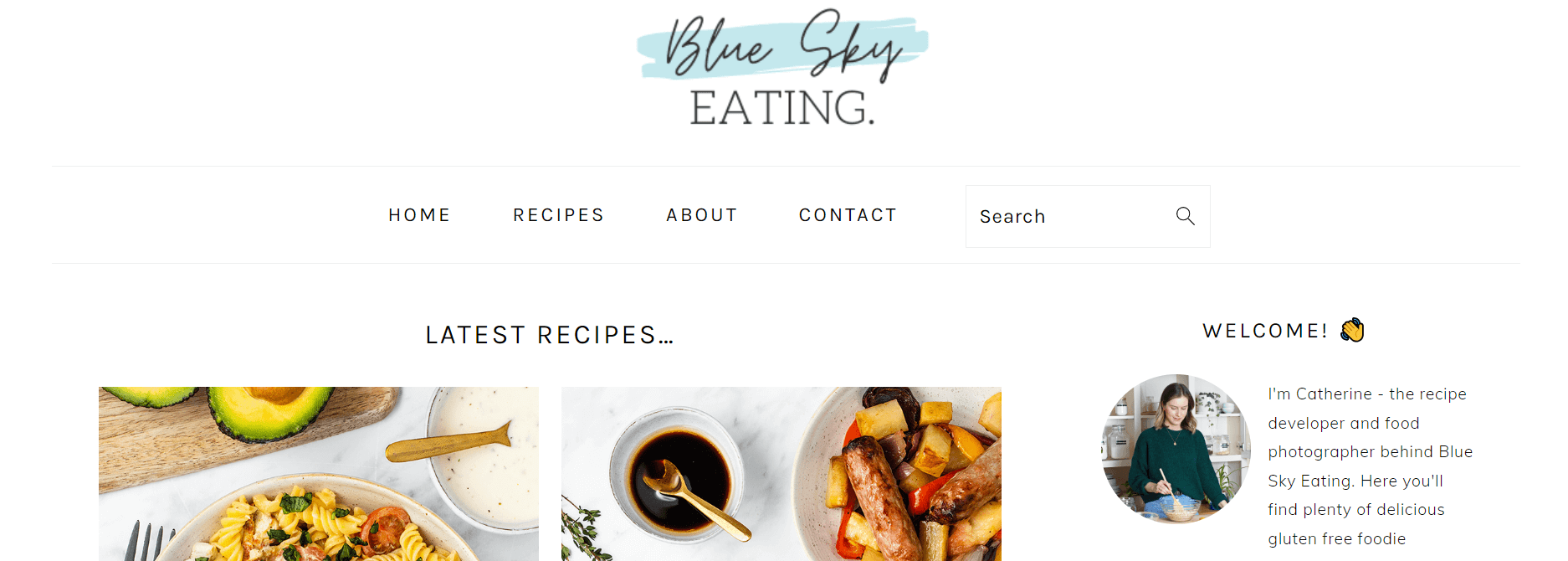 Blue Sky Eating Homepage