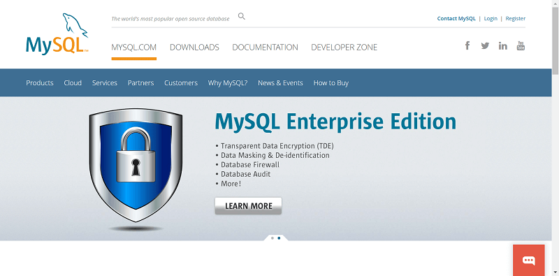 MySQL Website Interface