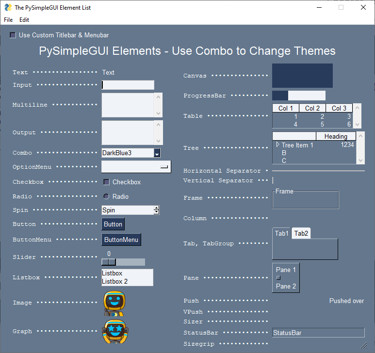 PySimpleGUI introduction