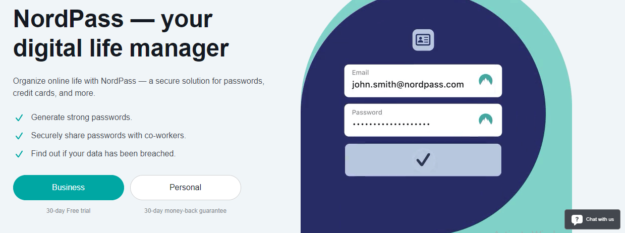 NordPass password manager