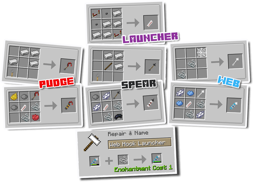 Advanced Hook Launchers