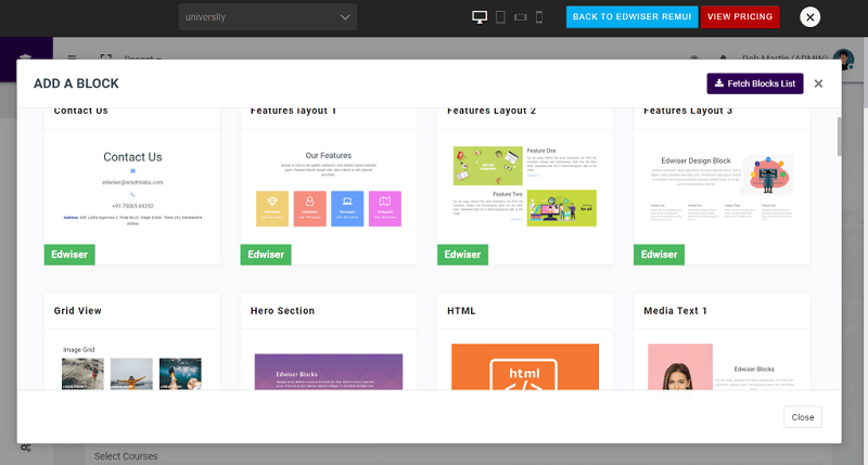 modify moodle design