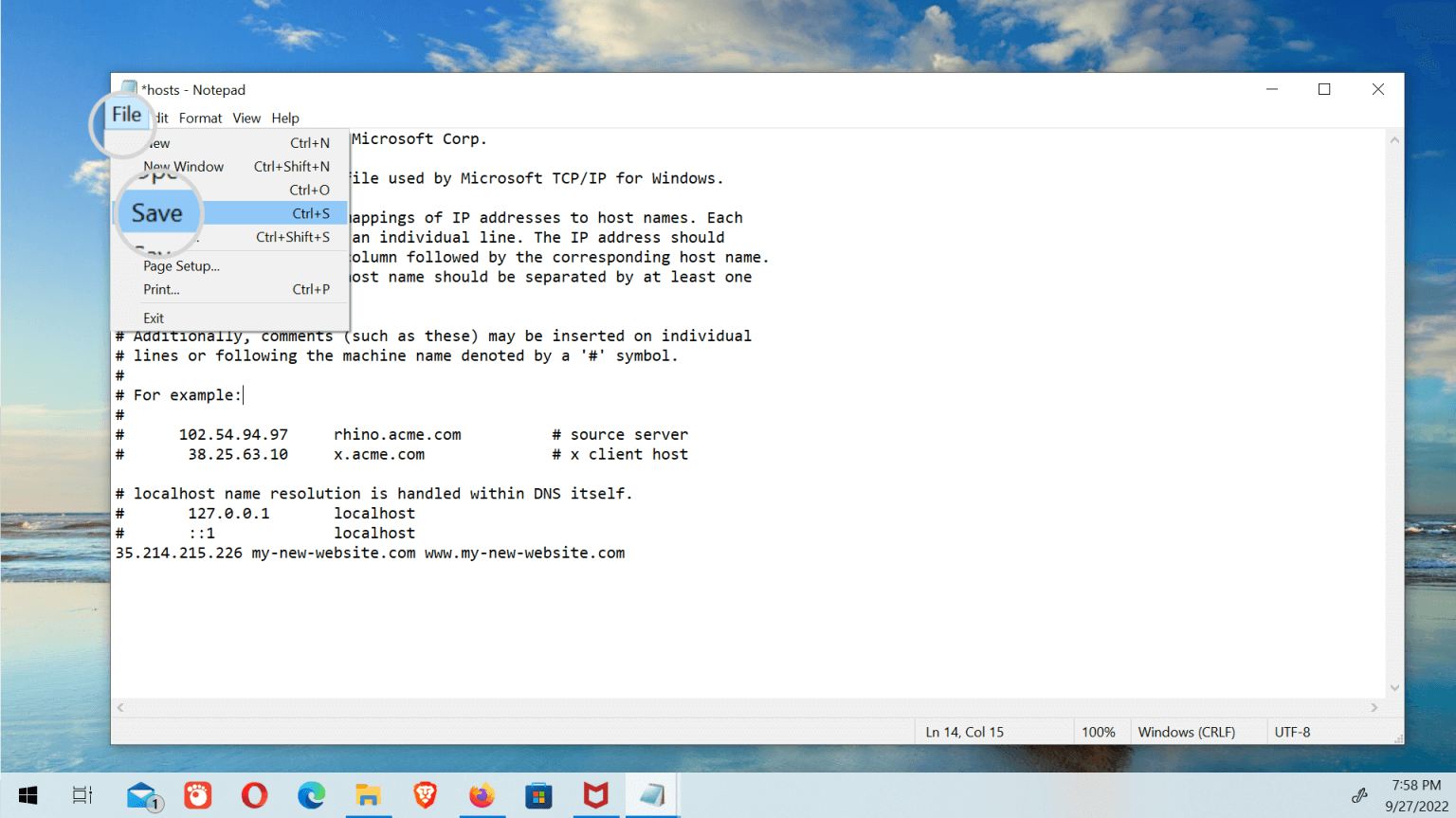 how to open host file in macbook