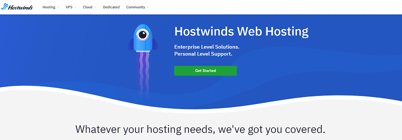 Hostwinds Unmanaged VPS Hosting