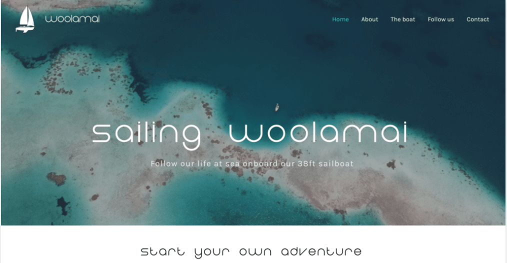 Sailing woolamai homepage