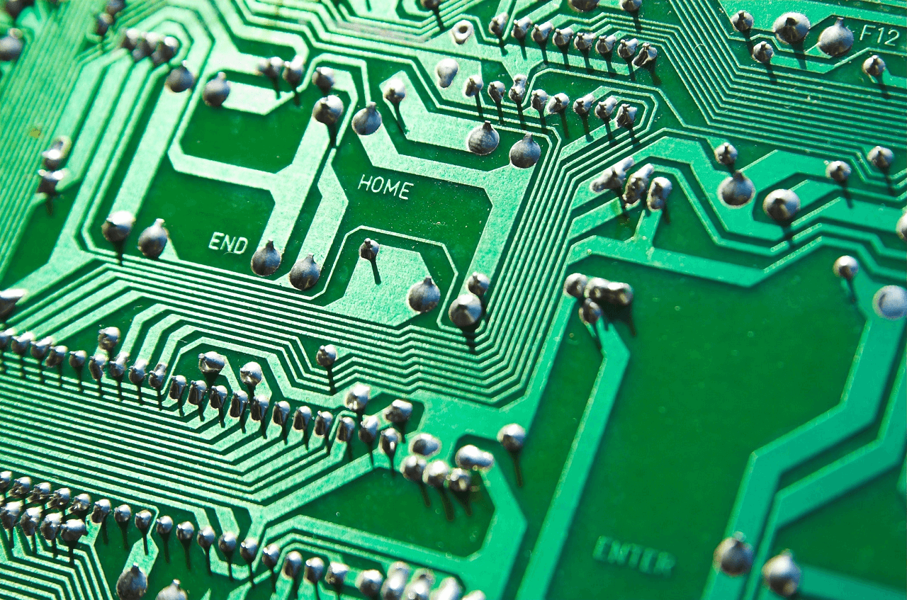 A circuit board.