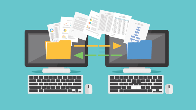 Securely transfer files with scp