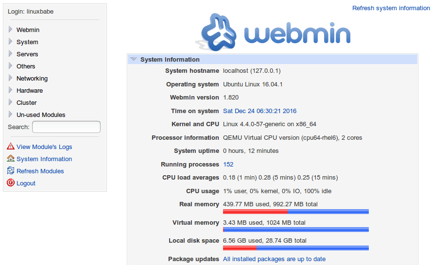 Understanding Webmin Repository